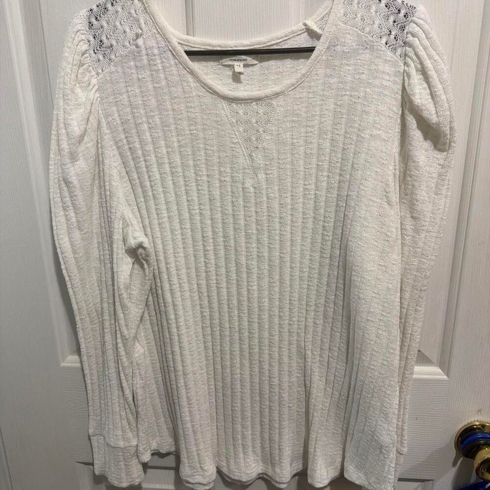 Maurices Women's White Jumper